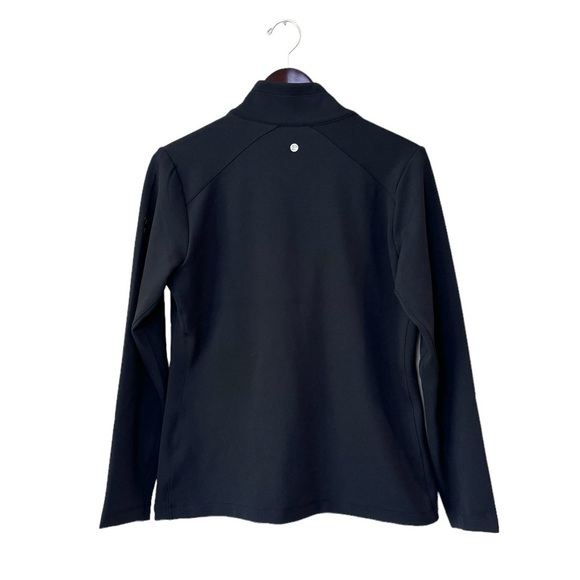 EP Pro New York Golf Black Asymmetrical Zip Moto Golf Jacket Size M - Picture 3 of 11